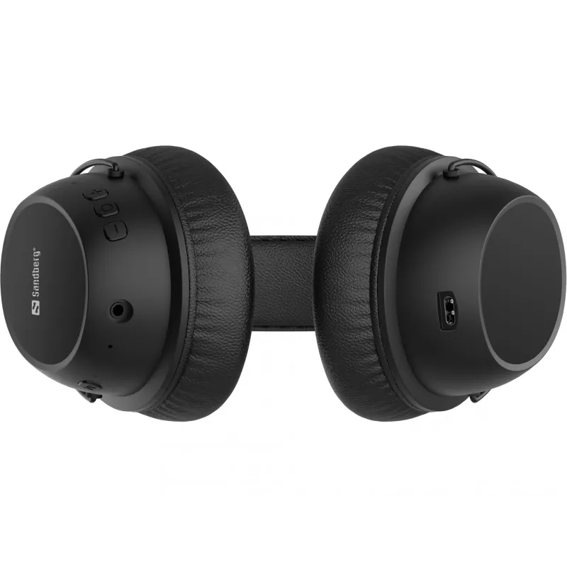 Sandberg headset wireless ANC FlexMic, senza fili, gaming, 20 - 20000 Hz, 211 g, headset, nero