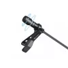 Sandberg Streamer microfono clip USB, microfono lavalier/da applicare, -38 dB, 50 - 18000 Hz, 16 Bit, 48 kHz, 84 dB