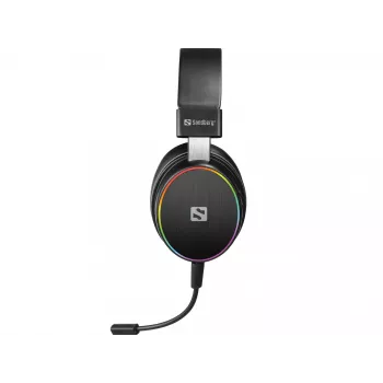 Sandberg HeroBlaster headset wireless, con filo & senza fili, 20 - 20000 Hz, gaming, 300 g, headset, nero