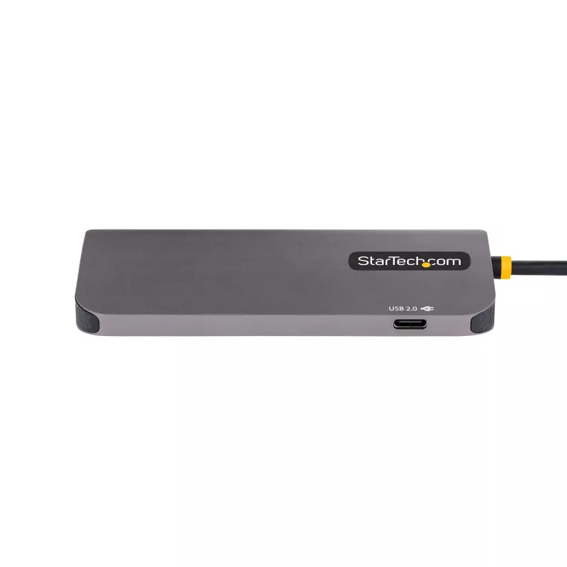 StarTech.com adattatore multiporta USB-C, video HDMI 4K 60Hz, hub USB a 3 porte 5Gbps, 100W Power Delivery Pass-Through, GbE, cavo 30 cm, mini travel dock, docking station per laptop