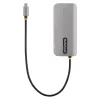 StarTech.com adattatore multiporta USB-C, video HDMI 4K 60Hz, hub USB a 3 porte 5Gbps, 100W Power Delivery Pass-Through, GbE, cavo 30 cm, mini travel dock, docking station per laptop