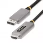 StarTech.com cavo adattatore DisplayPort a HDMI 2 m, 8K 60Hz, 4K 144Hz, HDR10, convertitore video attivo DP 1.4 a HDMI 2.1, desktop DisplayPort a monitor HDMI, M/M - cavo DisplayPort a HDMI