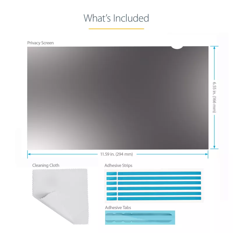 StarTech.com Filtro privacy per laptop 33,8 cm (13,3