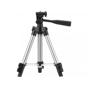 Sandberg treppiede universale 26-60 cm, 3 gambe, nero, argento, 60 cm