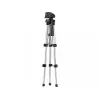 Sandberg treppiede universale 26-60 cm, 3 gambe, nero, argento, 60 cm