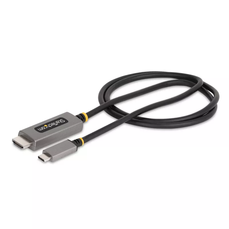 StarTech.com cavo adattatore USB-C a HDMI 1m, 8K 60Hz, 4K 144Hz, HDR10, cavo convertitore video USB Type-C a HDMI 2.1, compatibile USB-C DP Alt Mode/USB4/Thunderbolt 3/4 – laptop USB-C a monitor HDMI