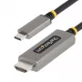 StarTech.com cavo adattatore USB-C a HDMI 6ft (2m), 8K 60Hz, 4K 144Hz, HDR10, cavo convertitore video USB Type-C a HDMI 2.1, compatibile USB-C DP Alt Mode/USB4/Thunderbolt 3/4 – laptop USB-C a monitor HDMI