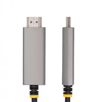 StarTech.com cavo adattatore USB-C a HDMI 6ft (2m), 8K 60Hz, 4K 144Hz, HDR10, cavo convertitore video USB Type-C a HDMI 2.1, compatibile USB-C DP Alt Mode/USB4/Thunderbolt 3/4 – laptop USB-C a monitor HDMI
