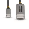 StarTech.com cavo adattatore USB-C a HDMI 6ft (2m), 8K 60Hz, 4K 144Hz, HDR10, cavo convertitore video USB Type-C a HDMI 2.1, compatibile USB-C DP Alt Mode/USB4/Thunderbolt 3/4 – laptop USB-C a monitor HDMI