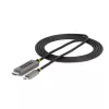 StarTech.com cavo adattatore USB-C a HDMI 6ft (2m), 8K 60Hz, 4K 144Hz, HDR10, cavo convertitore video USB Type-C a HDMI 2.1, compatibile USB-C DP Alt Mode/USB4/Thunderbolt 3/4 – laptop USB-C a monitor HDMI