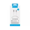 Sandberg USB-C PD a Lightning MFI 1M PRO, 1 m, Lightning, USB C, connettore maschio, connettore maschio, bianco