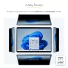 StarTech.com filtro privacy a 4 vie per laptop Surface Pro 8/9/X da 13 pollici, verticale/orizzontale, touch, angolo di visuale +/- 30°, blocca fino al 51% della luce blu, antiriflesso