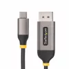 StarTech.com cavo adattatore USB-C a DisplayPort 3 m, 8K 60Hz, 4K 144Hz, HDR, cavo convertitore video USB Type-C a DP 1.4, compatibile USB4/Thunderbolt 3/4