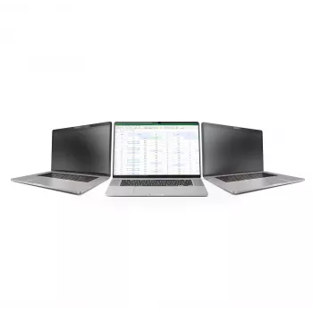 StarTech.com pellicola protezione privacy per laptop MacBook Pro 21/23 da 14 pollici, filtro privacy antiriflesso con riduzione della luce blu del 51%, protezione display monitor con angolo di visuale ±30°, lati opaco/lucido reversibili