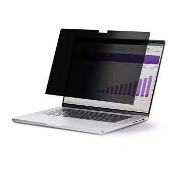 StarTech.com privacy screen per laptop MacBook Pro 21/23 da 16 pollici, filtro privacy anti-riflesso rimovibile e reversibile, protezione magnetica per schermo laptop con riduzione della luce blu del 51%