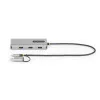 StarTech.com adattatore multiporta USB-C con dongle USB-C a USB-A integrato, dual HDMI (4K30Hz/1080p60Hz), 3x USB-A 5Gbps, mini travel dock, docking station per laptop, cavo 1,3ft/40cm