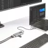 StarTech.com adattatore multiporta USB-C con dongle USB-C a USB-A integrato, dual HDMI (4K30Hz/1080p60Hz), 3x USB-A 5Gbps, mini travel dock, docking station per laptop, cavo 1,3ft/40cm