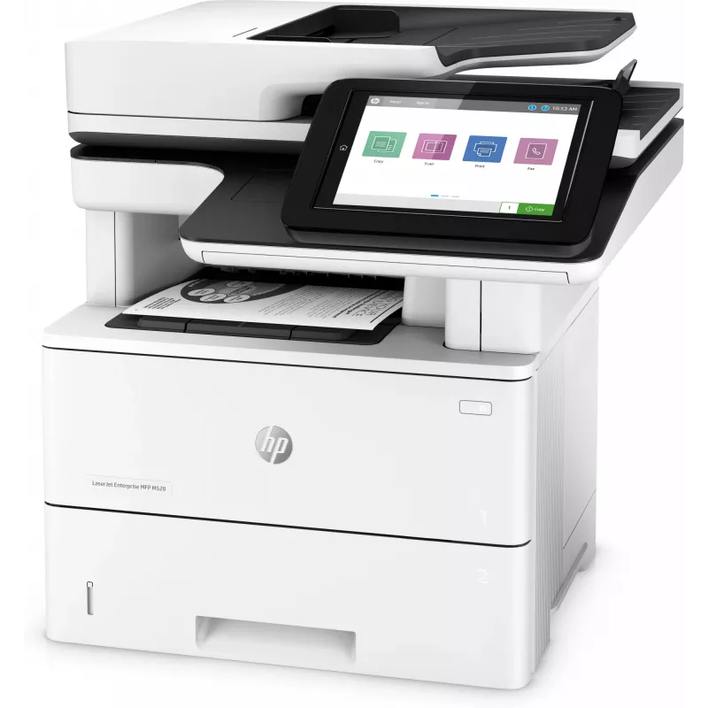 HP LaserJet Enterprise MFP M528dn, laser, stampa monocromatica, 1200 x 1200 DPI, A4, stampa diretta, nero, bianco