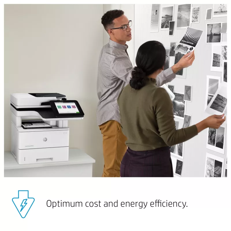 HP LaserJet Enterprise MFP M528dn, laser, stampa monocromatica, 1200 x 1200 DPI, A4, stampa diretta, nero, bianco