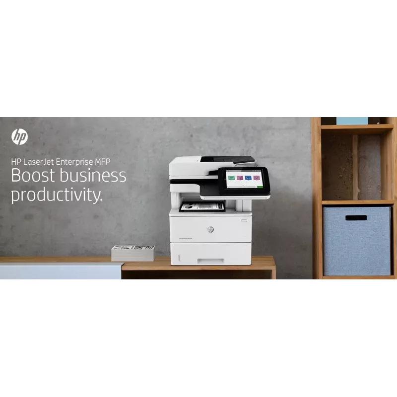 HP LaserJet Enterprise MFP M528dn, laser, stampa monocromatica, 1200 x 1200 DPI, A4, stampa diretta, nero, bianco
