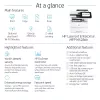 HP LaserJet Enterprise MFP M528dn, laser, stampa monocromatica, 1200 x 1200 DPI, A4, stampa diretta, nero, bianco