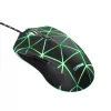 Trust GXT 133 Locx mouse gaming per destrimani USB Type-A ottico 4000 DPI