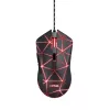 Trust GXT 133 Locx mouse gaming per destrimani USB Type-A ottico 4000 DPI