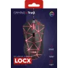 Trust GXT 133 Locx mouse gaming per destrimani USB Type-A ottico 4000 DPI