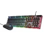 Trust GXT 838 Azor tastiera mouse incluso gaming USB nero