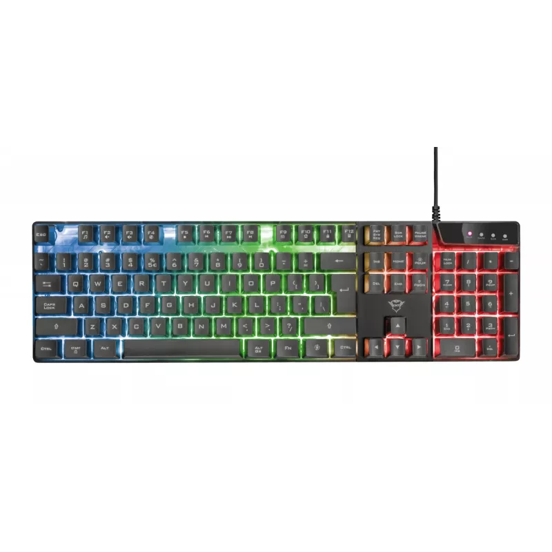 Trust GXT 838 Azor tastiera mouse incluso gaming USB nero