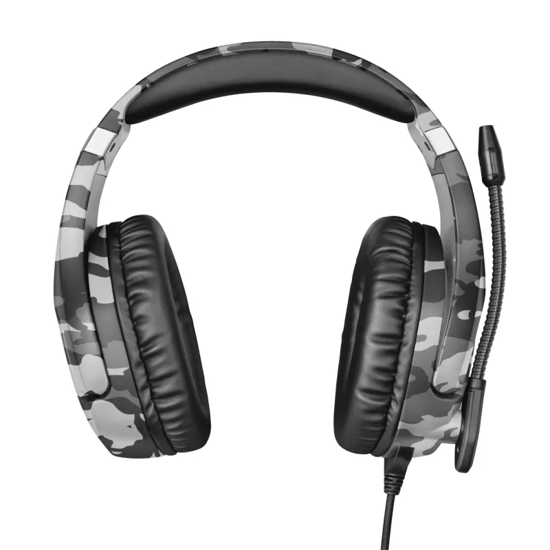 Trust GXT 488 Forze PS4 Headset cablato con archetto Gaming nero, grigio