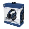 Trust GXT 488 Forze PS4 Headset cablato con archetto Gaming nero, blu