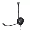 Trust 24659 cuffie/headset cablato con archetto per chiamate/musica nero
