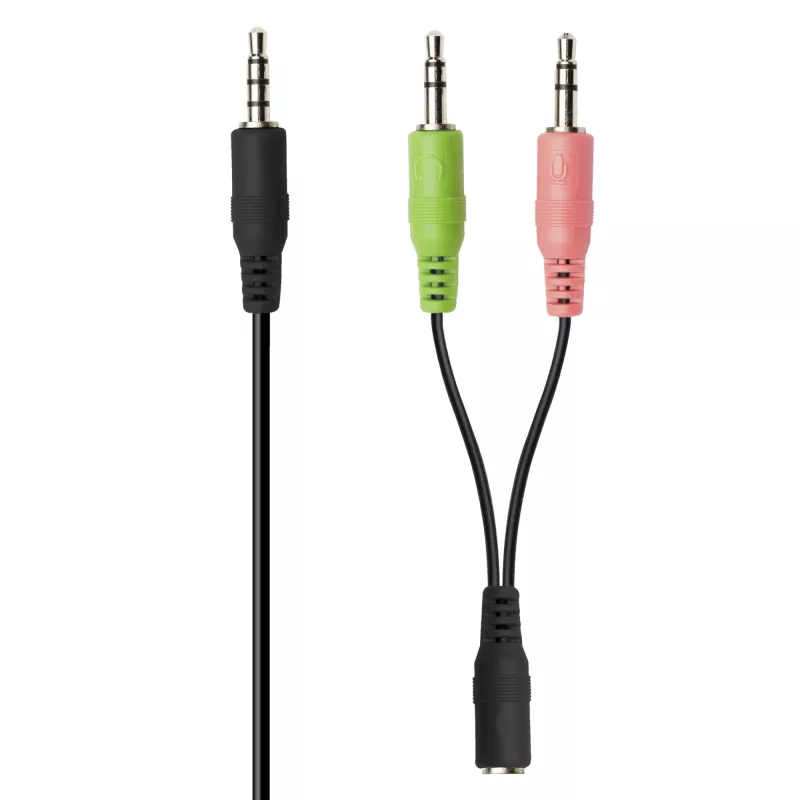 Trust 24659 cuffie/headset cablato con archetto per chiamate/musica nero