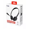 Trust 24659 cuffie/headset cablato con archetto per chiamate/musica nero