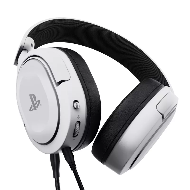 Trust GXT 498 Forta Headset cablato con archetto Gaming nero, bianco