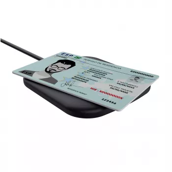 Trust Ceto lettore di smart card per interni USB USB 2.0 nero