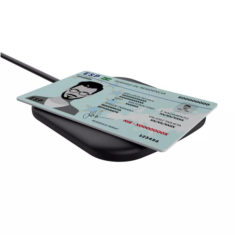 Trust Ceto lettore di smart card per interni USB USB 2.0 nero