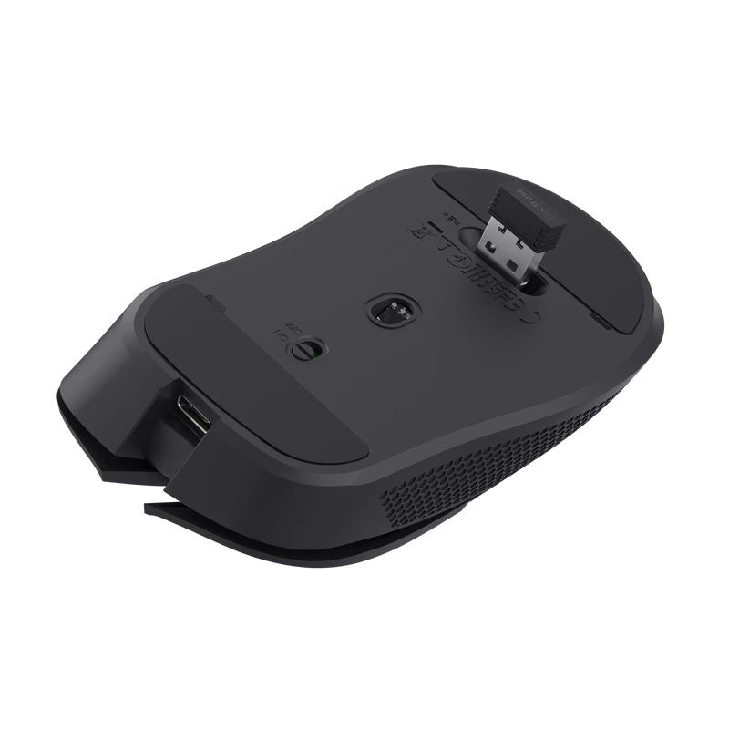 Trust GXT 923 YBAR Mouse Gaming per destrorsi RF wireless ottico 7200 DPI