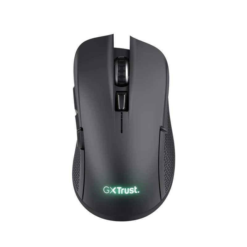 Trust GXT 923 YBAR Mouse Gaming per destrorsi RF wireless ottico 7200 DPI