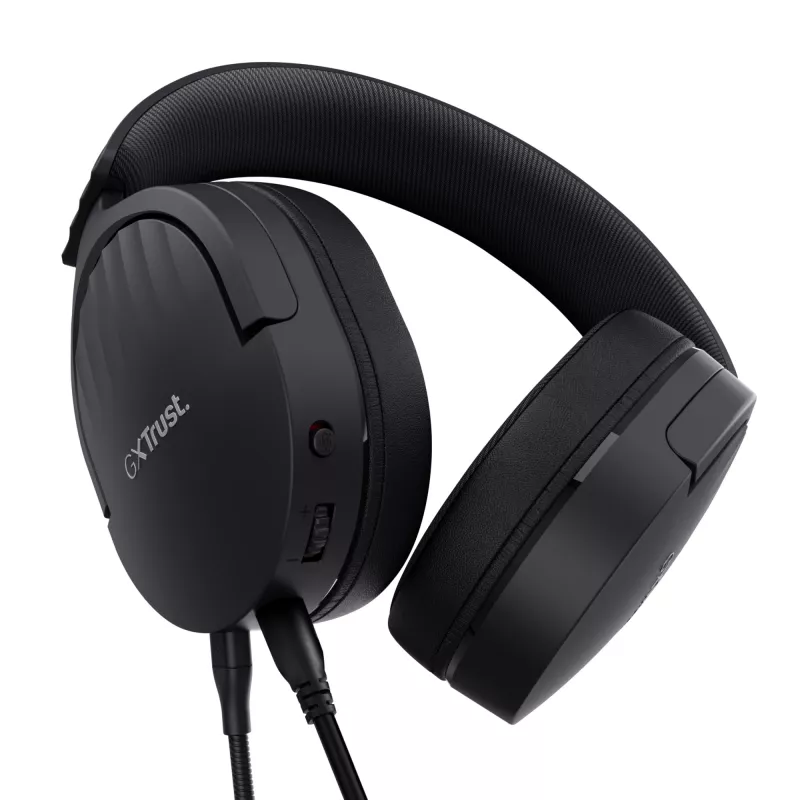 Trust GXT 489 FAYZO Headset cablato con archetto Gaming nero