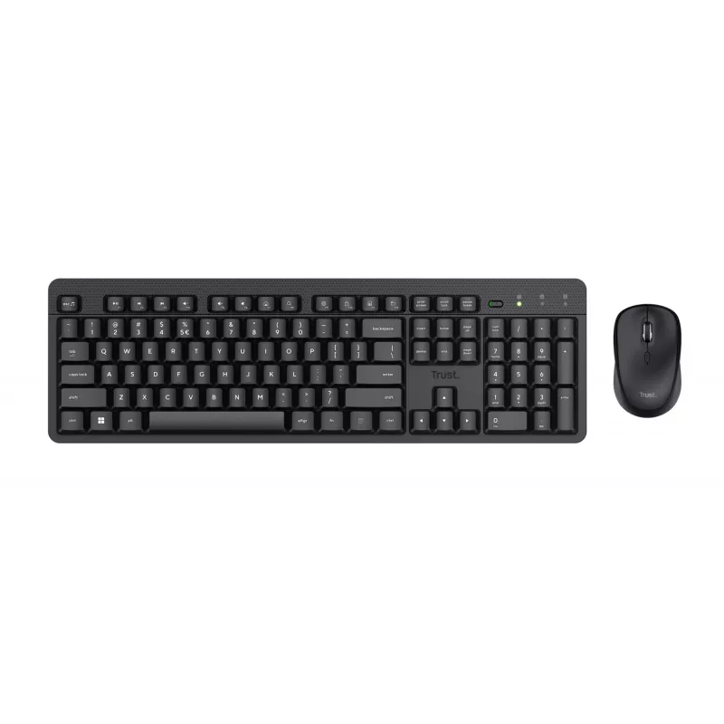 Trust Ody II tastiera mouse incluso universale RF wireless QWERTY US English nero