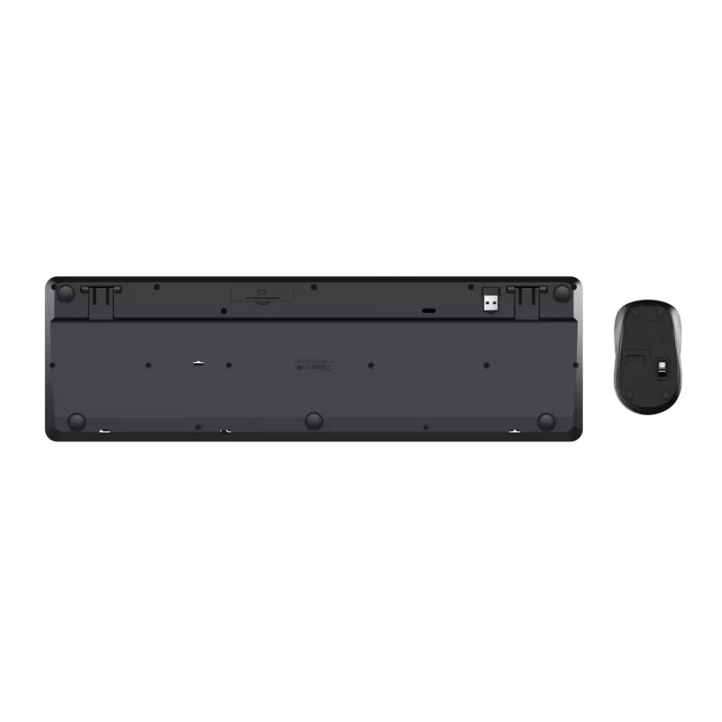 Trust Ody II tastiera mouse incluso universale RF wireless QWERTY US English nero
