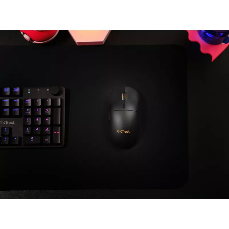 Trust GXT 927 Redex+ Mouse Gaming per destrorsi RF wireless + USB Type-A laser 25600 DPI