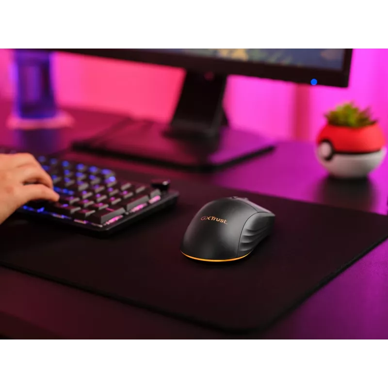 Trust GXT 927 Redex+ Mouse Gaming per destrorsi RF wireless + USB Type-A laser 25600 DPI
