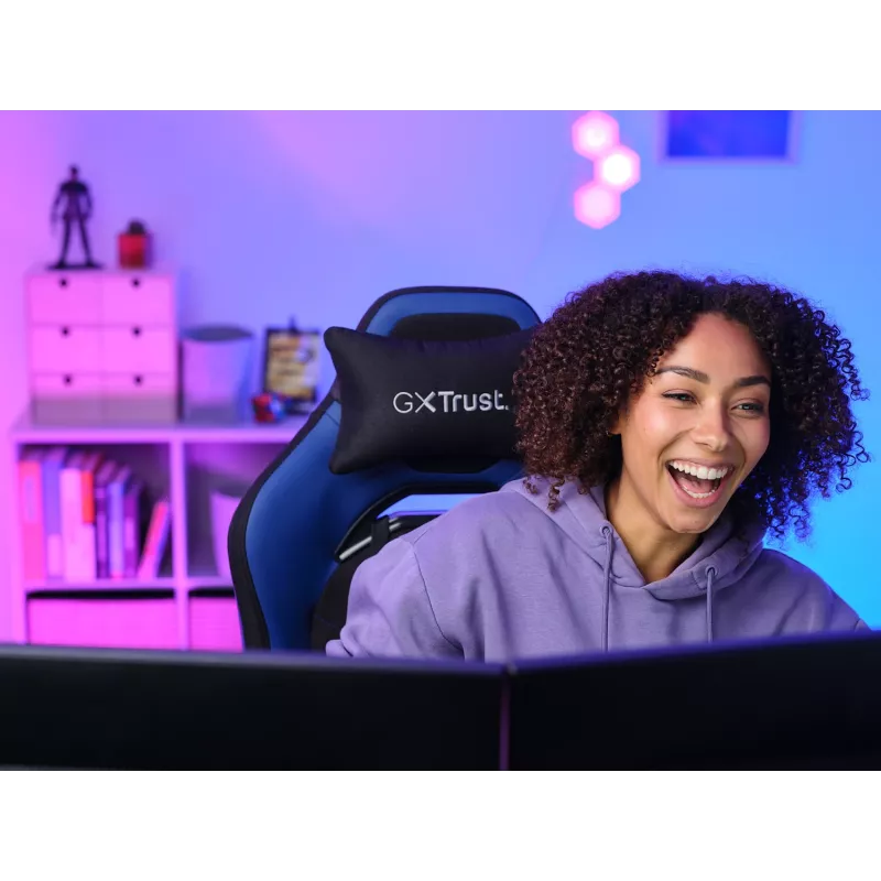 Trust GXT 714 RUYA sedia Gaming universale nero, blu