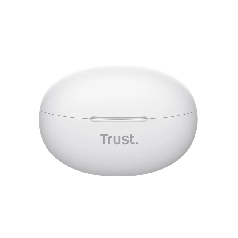 Trust Yavi Headset True Wireless Stereo (TWS) auricolari in-ear per chiamate/musica USB Type-C Bluetooth bianco