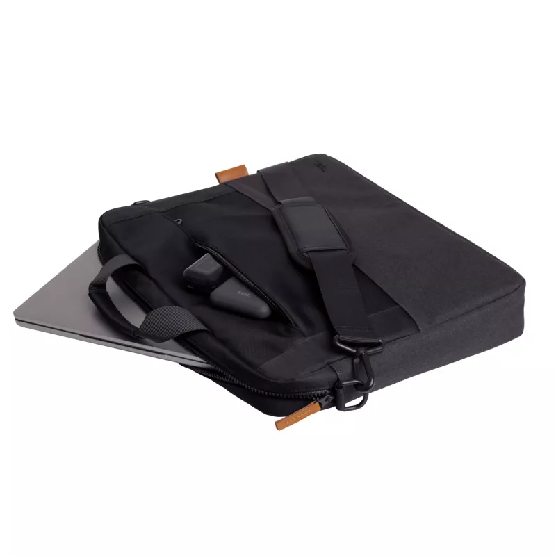 Trust Lisboa 40,6 cm (16 inch) borsa portadocumenti nero