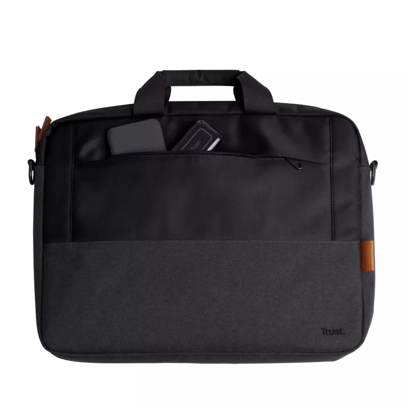 Trust Lisboa 40,6 cm (16 inch) borsa portadocumenti nero