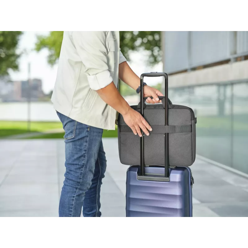 Trust Lisboa 40,6 cm (16 inch) borsa portadocumenti nero